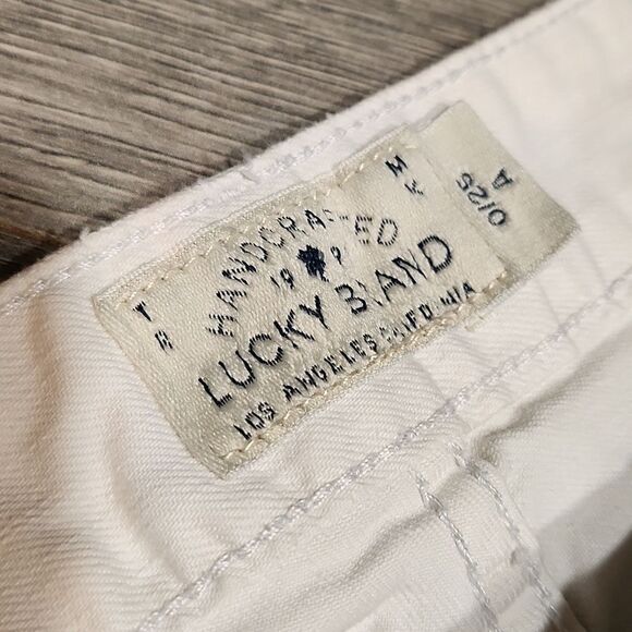 GUC Lucky Brand Lolita White Skinny Jeans - Picture 5 of 10
